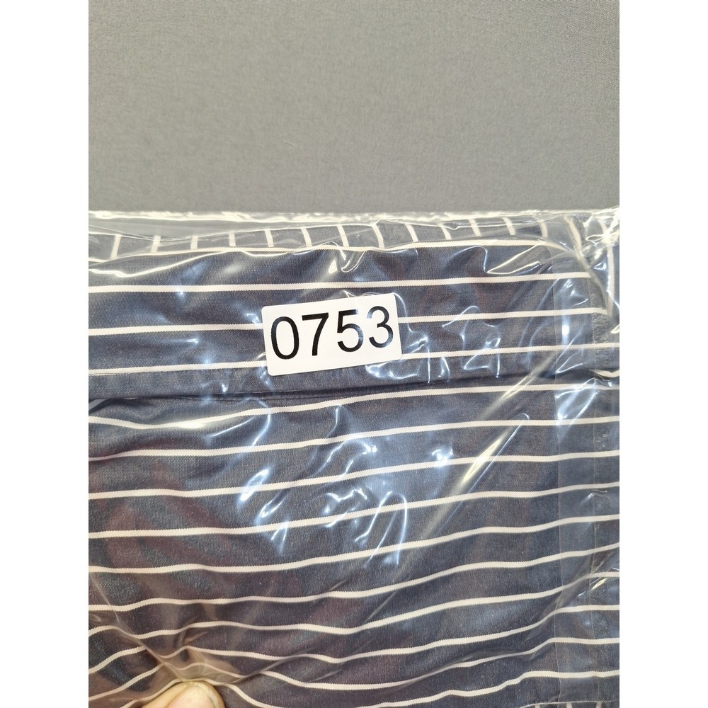 Brooks Brothers Large Grey Striped Sport Shirt Preppy Office Casual County Club - Picture 8 of 8